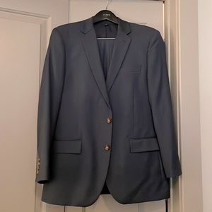 J. Crew Thompson Suit in navy.